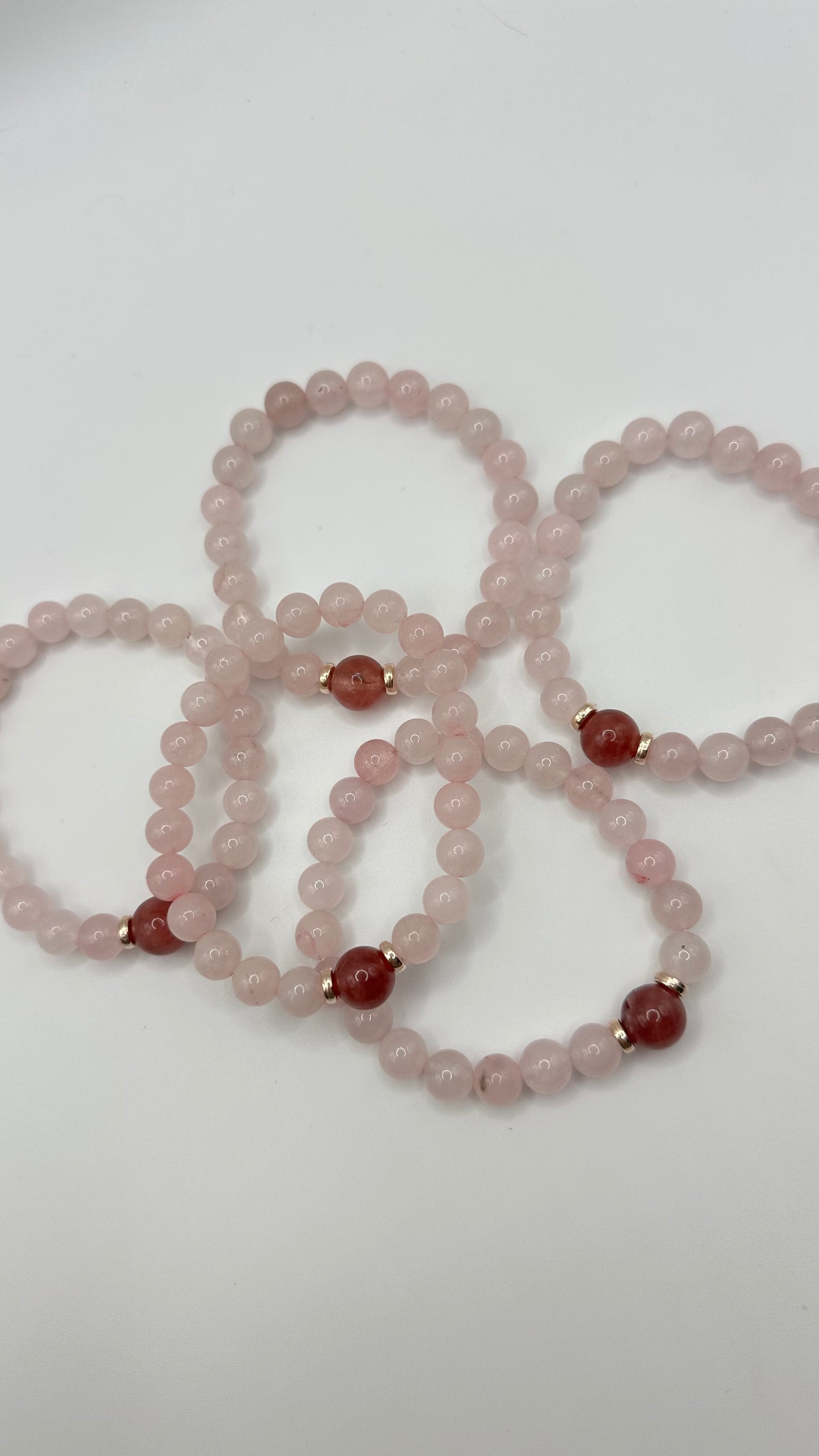 Rosenquarz Armband Beauty Zubehör