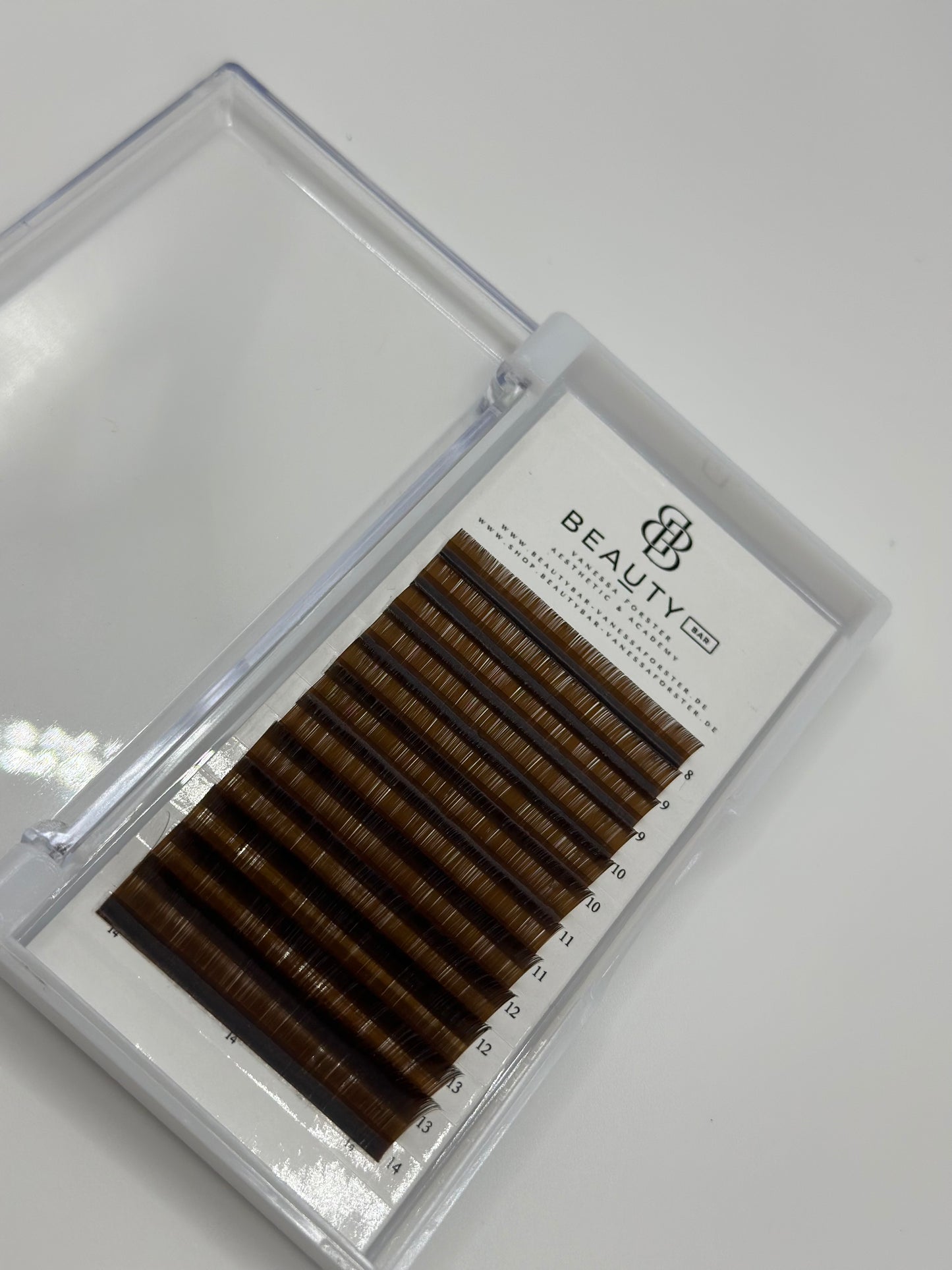 Wimperntray Dark Brown 0,07 Mix 8-14mm