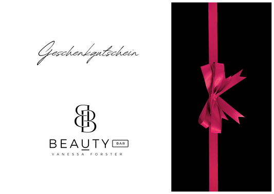 Beautybar Geschenkgutschein